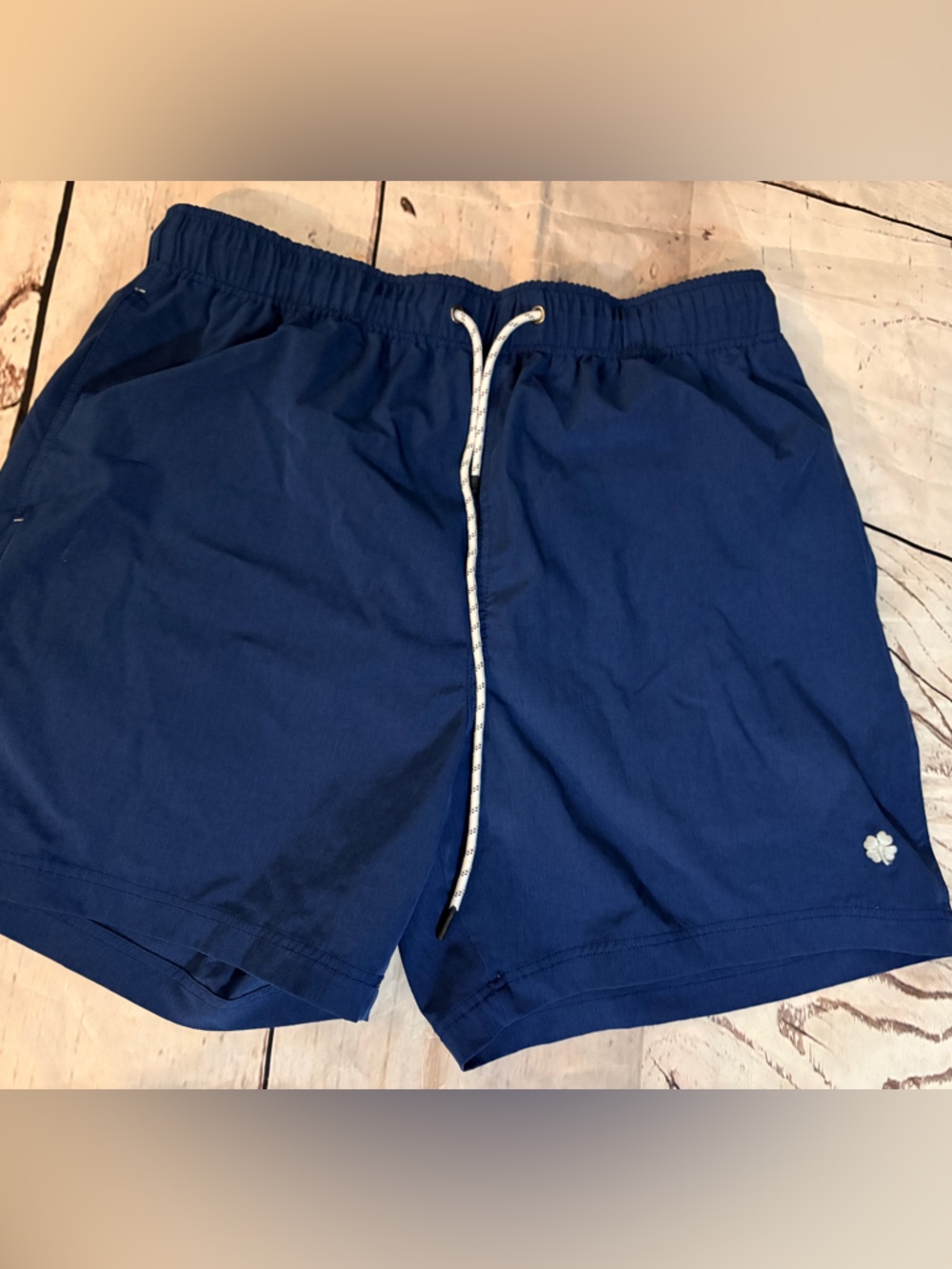 Lucky Brand men’s Navy Blue Drawstring swim trunks Shorts xl